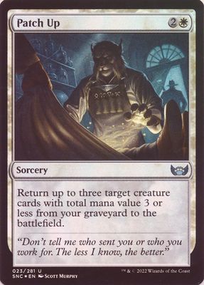 Patch Up 023/281 - Foil Streets of New Capenna Foil Singles