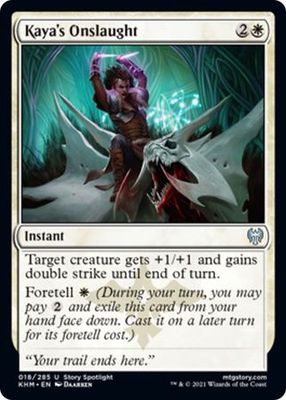 Kaya&#39;s Onslaught 018/285 - Kaldheim Singles