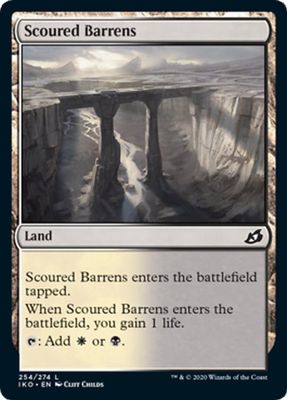 Scoured Barrens 254/274 Ikoria: Lair of Behemoths Singles