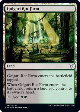 Golgari Rot Farm 248/302 Commander 2019 Singles