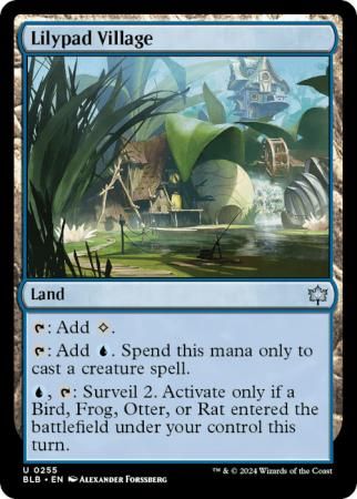 Lilypad Village 255 Bloomburrow Singles