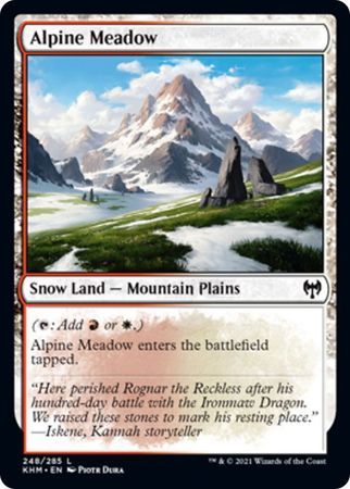 Alpine Meadow 248/285 Kaldheim Singles