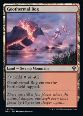 Geothermal Bog 247/281 -  Dominaria United Singles