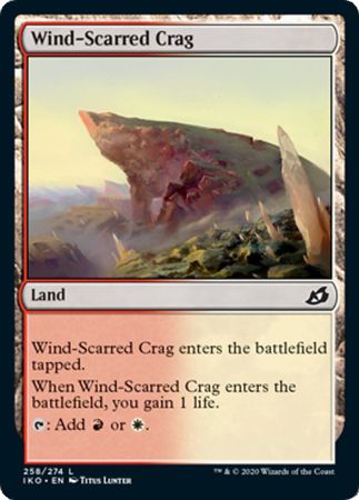 Wind-Scarred Crag 258/274 Ikoria: Lair of Behemoths Singles