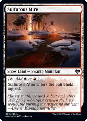Sulfurous Mire 270/285 - Kaldheim Singles