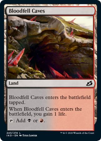 Bloodfell Caves 243/274 Ikoria: Lair of Behemoths Singles