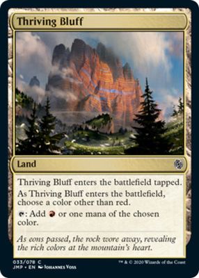 Thriving Bluff 033/078 - Jumpstart Singles