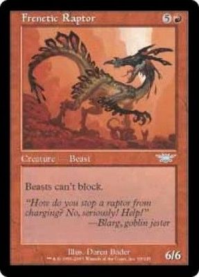 Frenetic Raptor Legions Singles