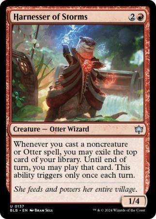 Harnesser of Storms 137 Bloomburrow Singles  (Español)