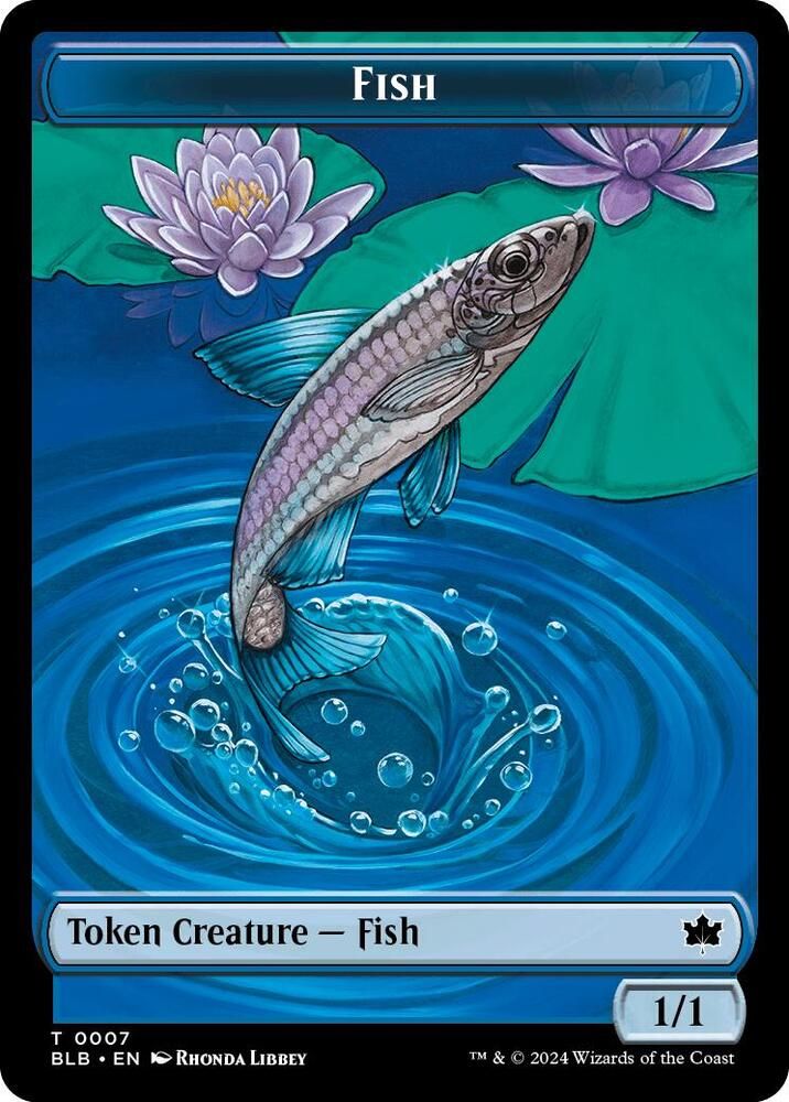 Fish Token - Bloomburrow (BLB) Bloomburrow