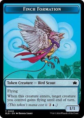 Finch Formation Token - Bloomburrow (BLB)