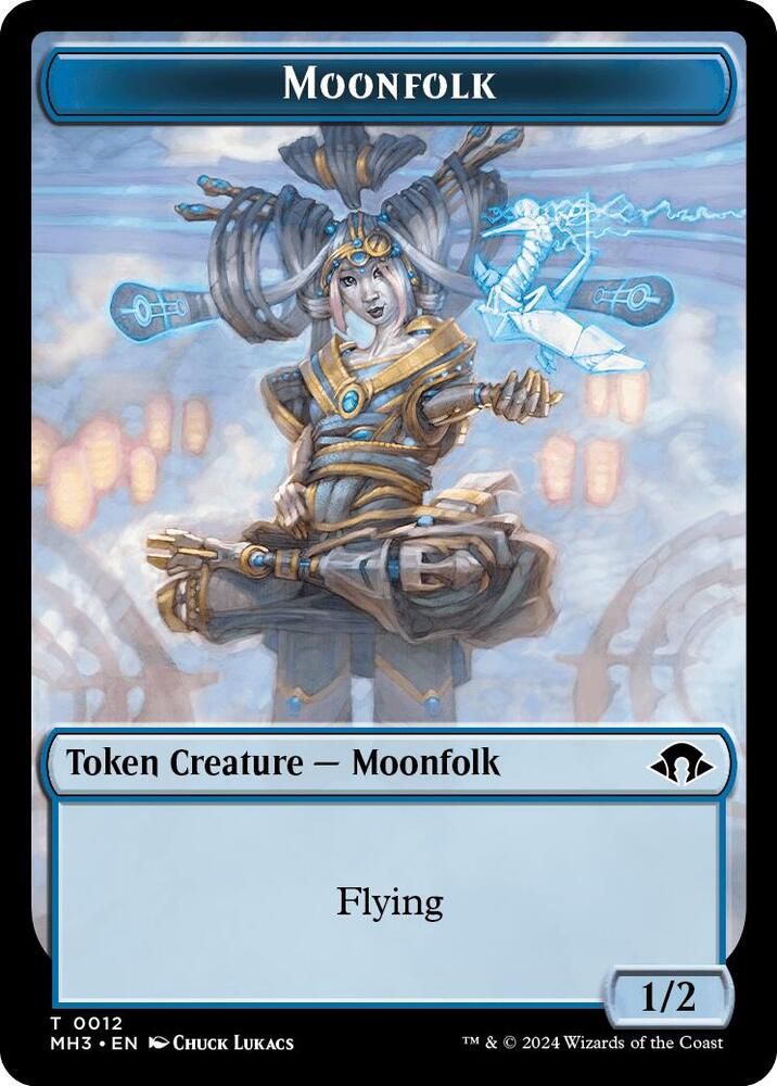 Moonfolk Token - Modern Horizons 3 (MH3) Modern Horizons 3