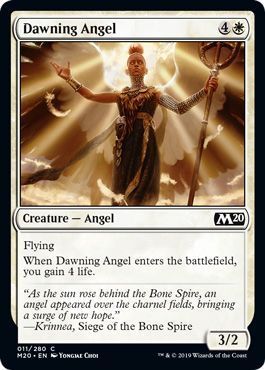 Dawning Angel 011/280 Magic 2020 (M20) Singles