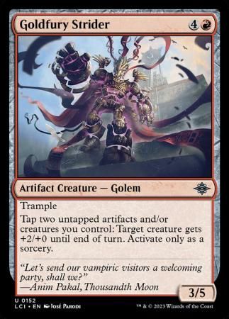 Goldfury Strider 0152 The Lost Caverns of Ixalan Singles