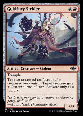Goldfury Strider 0152 The Lost Caverns of Ixalan Singles (Español)