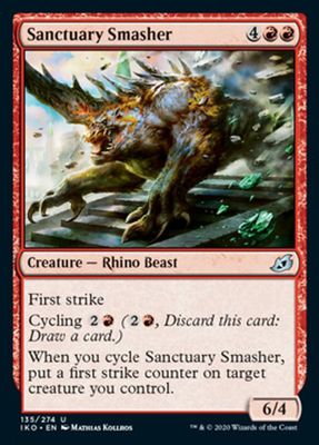 Sanctuary Smasher 135/274 - Ikoria: Lair of Behemoths Singles