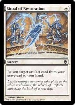 Ritual of Restoration Darksteel Singles