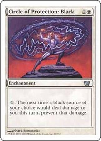 Circle of Protection: Black MTG 8th Edition Singles