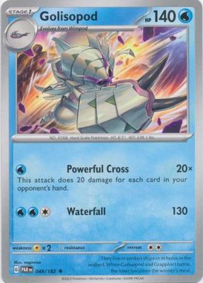 Golisopod - 049/182 - Non Holo Rare Pokemon Theme Deck Exclusives