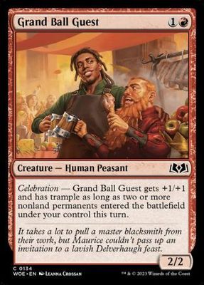 Grand Ball Guest 0134 - Wilds of Eldraine Singles (Español)