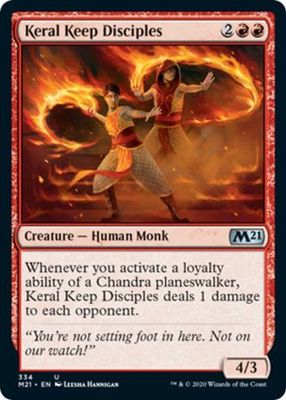 Keral Keep Disciples 334 - Planeswalker Deck Magic 2021 (M21) Singles
