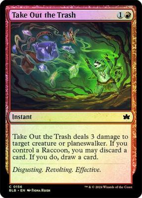 Take Out the Trash 156 - Foil Bloomburrow Foil Singles