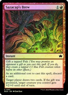 Sazacap&#39;s Brew 151 - Foil Bloomburrow Foil Singles