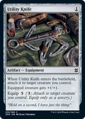 Utility Knife 256/280 Zendikar Rising Singles