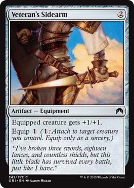 Veteran's Sidearm 242/272 Magic Origins Singles