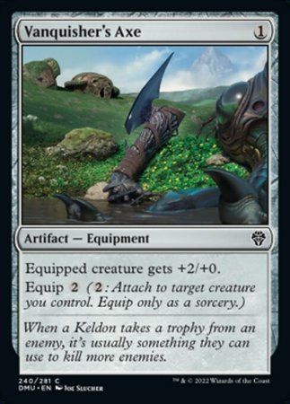 Vanquisher&#39;s Axe 240/281 Dominaria United Singles