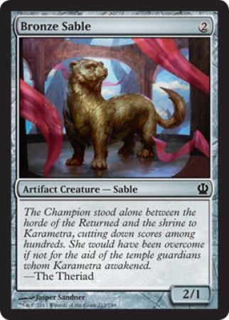Bronze Sable 212/249 -  Theros Singles