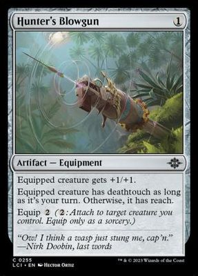 Hunter&#39;s Blowgun 0255 The Lost Caverns of Ixalan Singles