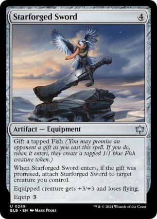 Starforged Sword 249 Bloomburrow Singles