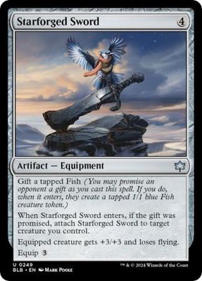 Starforged Sword 249 Bloomburrow Singles