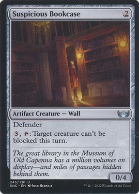 Suspicious Bookcase 245/281 - Streets of New Capenna Singles (Español)