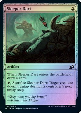 Sleeper Dart 240/274 - Foil Ikoria: Lair of Behemoths Foil Singles