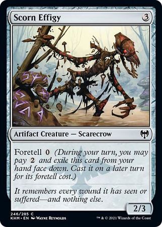 Scorn Effigy 246/285 Kaldheim Singles