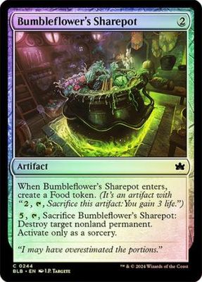 Bumbleflower&#39;s Sharepot 244 - Foil Bloomburrow Foil Singles