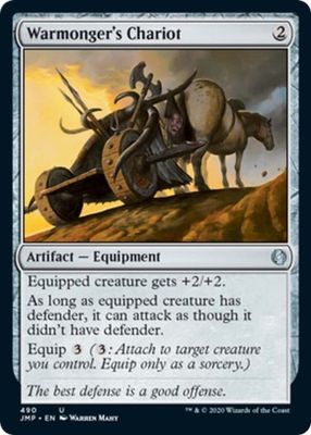 Warmonger&#39;s Chariot 490 Jumpstart Singles