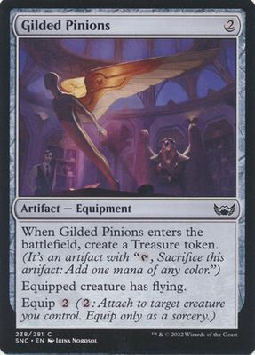 Gilded Pinions 238/281 - Streets of New Capenna Singles