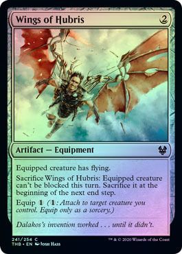 Wings of Hubris 241/254 - Foil Theros: Beyond Death Foil Singles