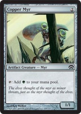 Copper Myr 109/169 - Planechase Singles