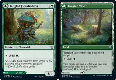 Tangled Florahedron | Tangled Vale 211/280 Zendikar Rising Singles