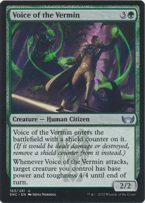 Voice of the Vermin 163/281 Streets of New Capenna Singles
