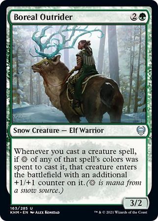 Boreal Outrider 163/285 Kaldheim Singles (Español)