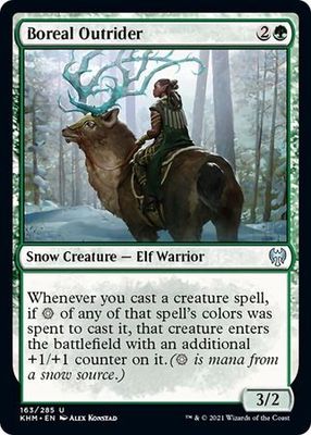 Boreal Outrider 163/285 Kaldheim Singles