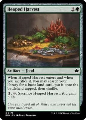 Heaped Harvest 175 Bloomburrow Singles