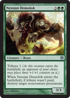 Nessian Demolok 128/165 - Born of the Gods Singles (Español)