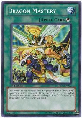 Dragon Mastery - SDDL-EN022 - Common 1st Edition Structure Deck: Dragunity Legion [SDDL] 1st Edition Singles
