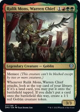 Rulik Mons, Warren Chief - Dominaria United (DMU) Dominaria United